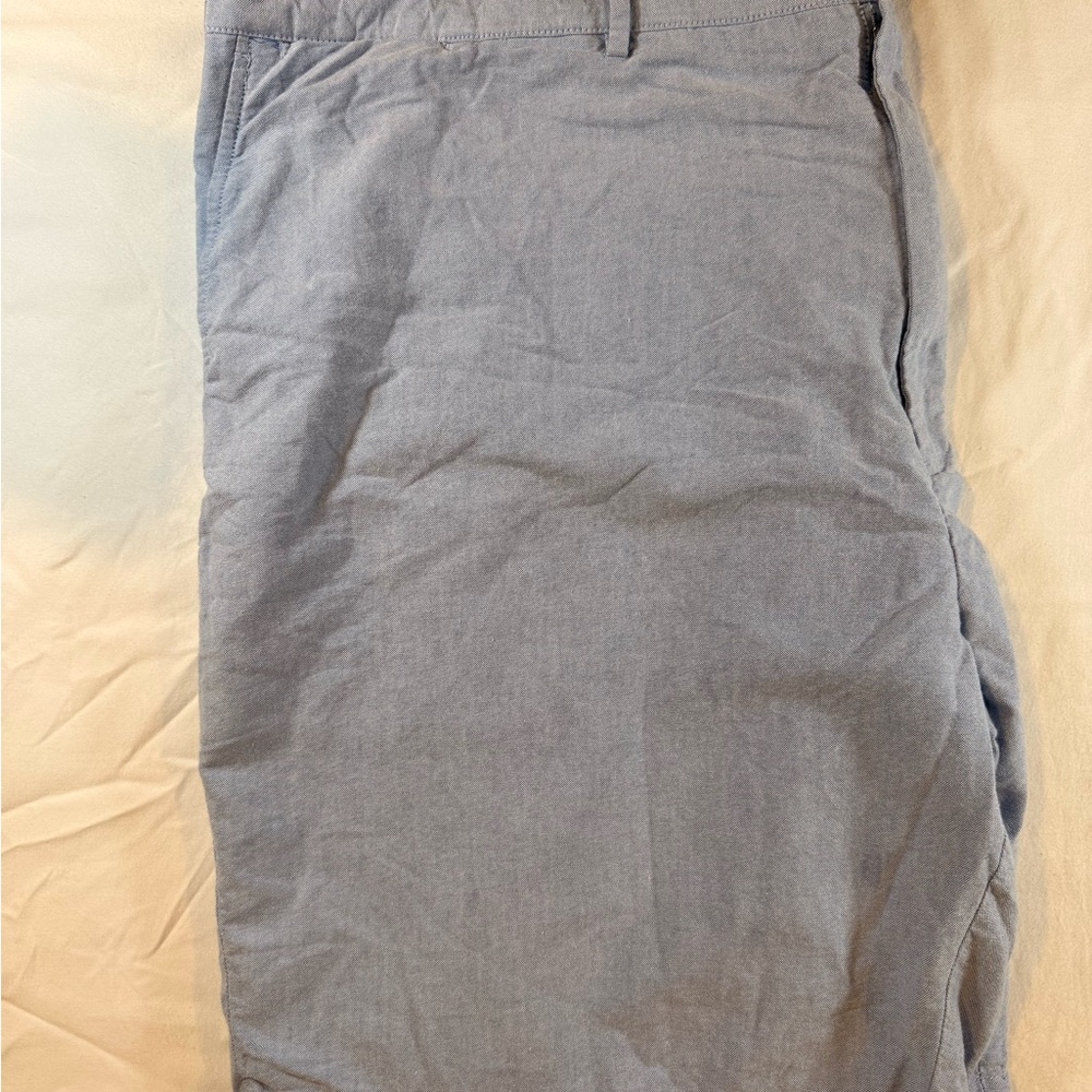 Polo Ralph Lauren‎ Men's Blue Cotton Preston Oxford Size 52 Preppy Academia EUC